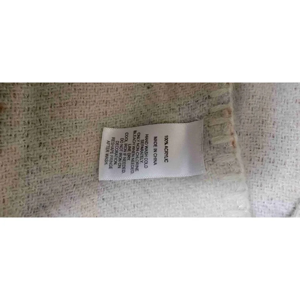 NWT Moss Rose Womens Plaid Open Front Waist Tie Short Sleeve Poncho - Picture 3 of 3